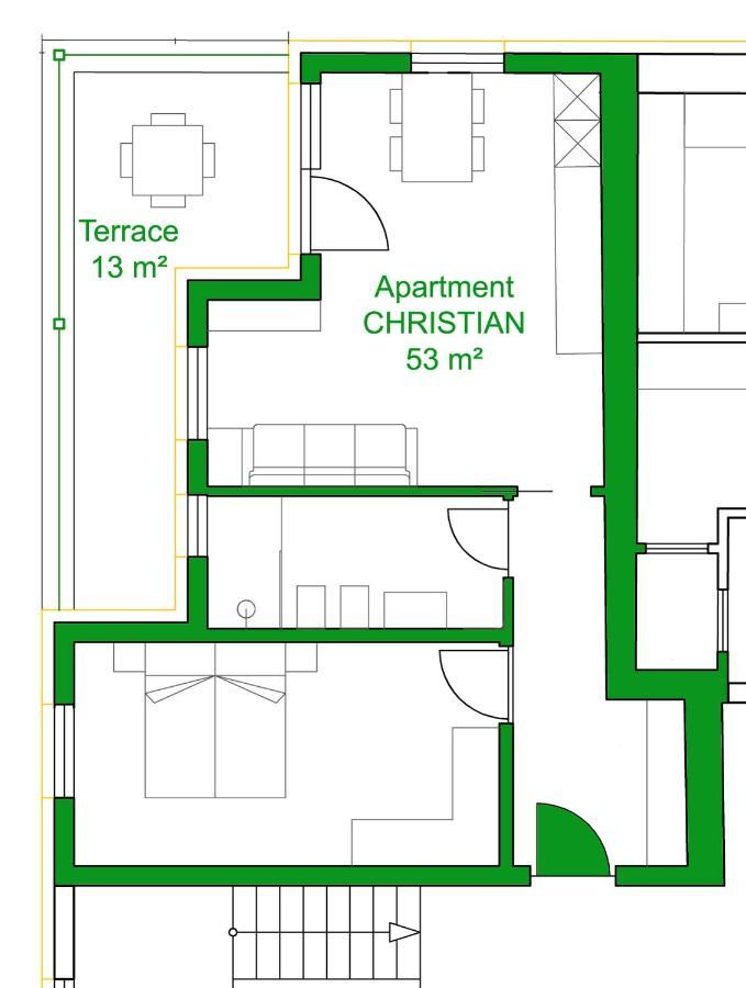 Apartments Anny Postal / Burgstall Екстер'єр фото